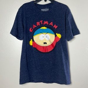 South Park tee shirt blue men’s size S Cartman